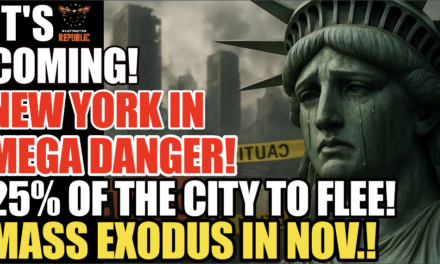 It’s Coming! New York In MEGA DANGER! 25% Of The City To FLEE in Mass Exodus In November! 